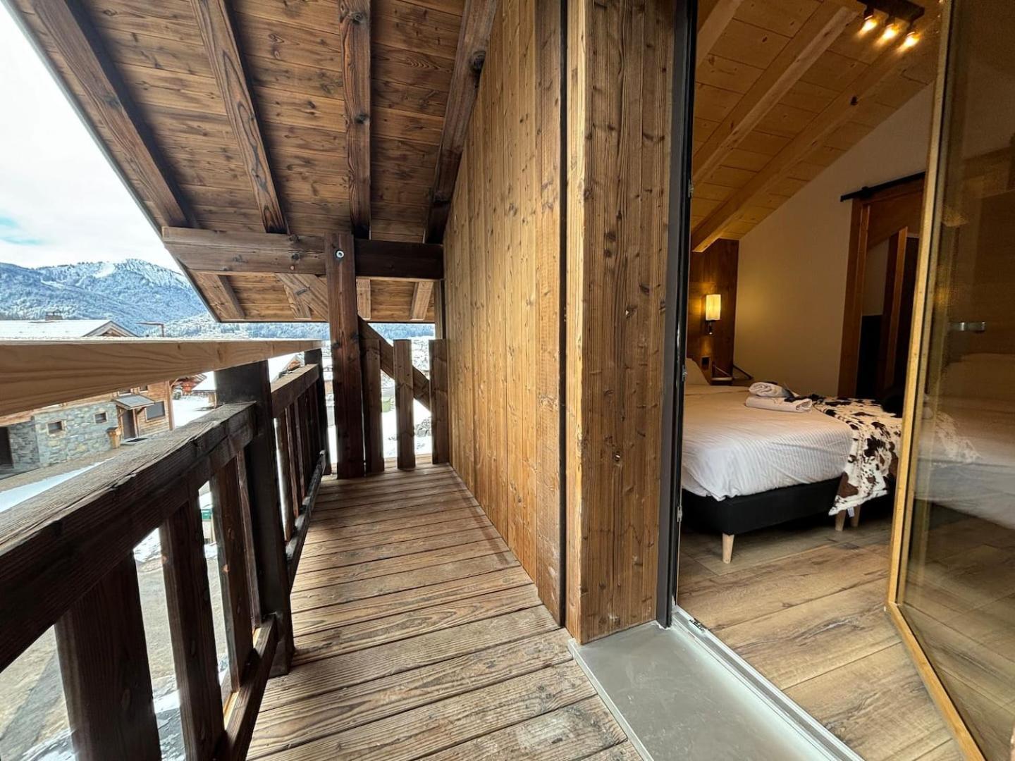 Chalets, Les Crozats Montriond Exterior photo