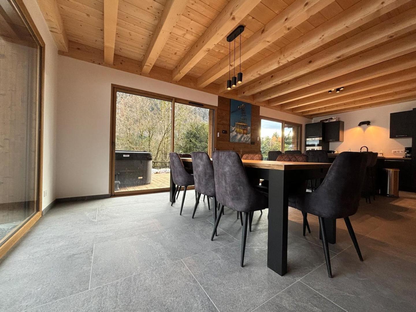 Chalets, Les Crozats Montriond Exterior photo