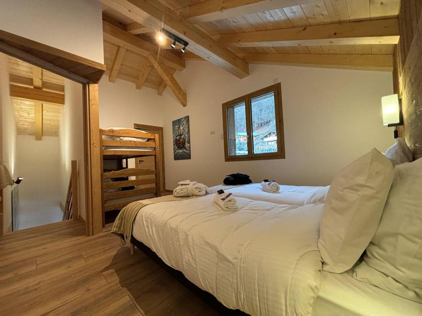 Chalets, Les Crozats Montriond Exterior photo