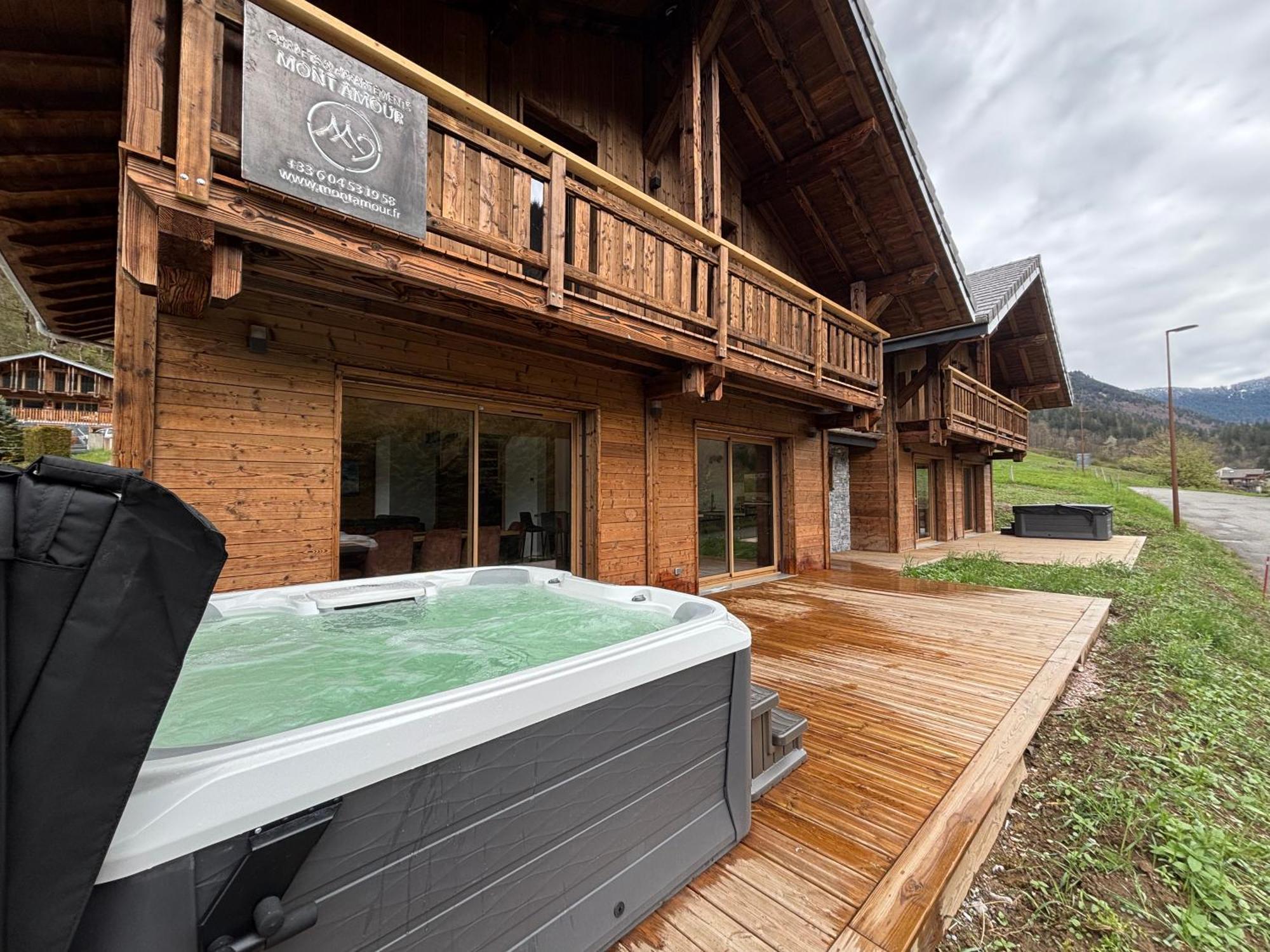 Chalets, Les Crozats Montriond Exterior photo